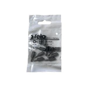 Set 10 biti Felo, seria Industrial profil Torx, C6.3, TX8, 25mm - Img 1