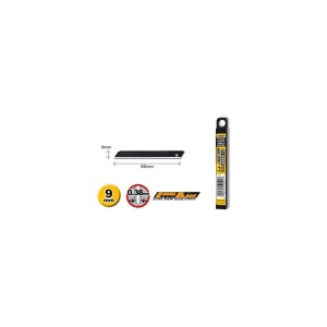 Set 10 lame negre de precizie 9 mm OLFA ASBB-10 Japonia