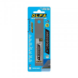 Set 5 lame cutter antiaderente 18 mm OLFA LFB-5B - Img 4