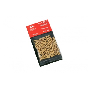 Set 50 cavile din lemn de cimisor, 6mm, Amati - Img 6