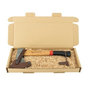 Set cadou Topor Rheinland Axe cu teaca din piele, Adler - Img 18