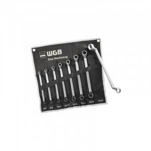 Set chei inelare cu cot duble WGB 6-23 mm, 8 piese, crom-vanadiu, Ius Brasov - Img 2