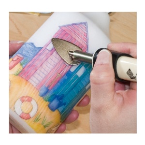 Set complet pentru decorarea lumanarilor, include lumanari, servetele decorative cu alte accesorii, Pebaro - Img 5