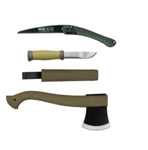 Set cutit, topor si fierastrau, Morakniv , Bahco - Img 1