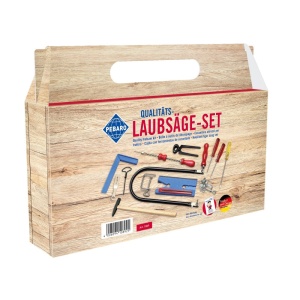 Set traforaj pentru decupat: masina de decupat, masa de taiat, set complet de scule, Pebaro - Img 3