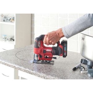 SKIL 3420 DC, Fierastrau pendular cu acumulator SW1E3420DC, 0-2800 cpm, + 1xAcuu, incarcator, geanta si accesorii - Img 5