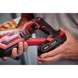SKIL 3470 DC Fierastrau sabie cu acumulator, 20V MAX, 2.5Ah, 3000cpm, 1x Accu, incarcator si geanta - Img 8
