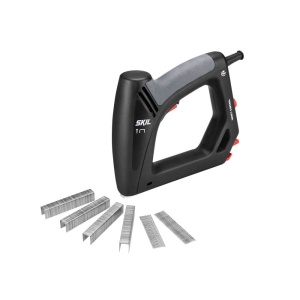 SKIL 8200 AA, Capsator/ciocan electric F0158200AA, functional cu capse No.53, 8-16mm si cuie No.40, 47 si 48, 15-16mm, + accesorii - Img 1