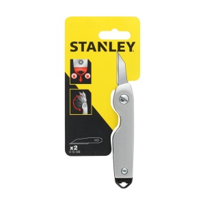 Stanley 0-10-598, Cutit de precizie cu lama pliabila, latime lama 9mm + 2 lame - Img 4