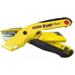 Stanley 0-10-780, Cutter cu lama fixa FatMax, 170mm + 5 lame trapezoidale 19mm - Img 3