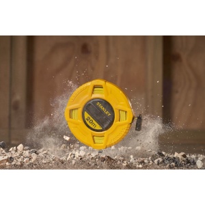 Stanley 0-34-296, ruleta inchisa cu banda de fibra de sticla 20m, tru-zero, vizibilitate ridicata, 20m x 13 mm, blister - Img 6
