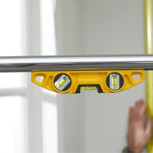 Stanley 0-43-603, nivela magnetica fatmax torpedo din aluminiu, 23 cm, 3 fiole, blister - Img 5