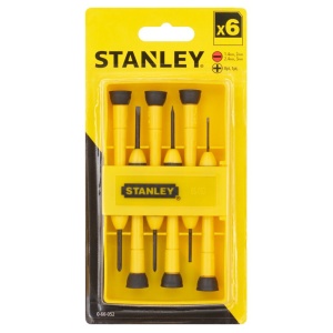 Stanley 0-66-052, Set 6 surubelnite de precizie cu varf drept si PH - Img 2