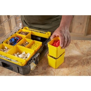 Stanley FMST82967-1, Organizator Pro-Stack, adanc cu inchidere metalica, 10 cupe detasabile - Img 4