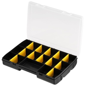 Stanley STST81680-1, organizator 11" cu 17 compartimente, 27,2 X 18,9 X 4,6 cm - Img 1
