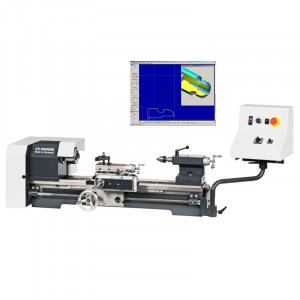 Strung de banc WABECO CNC, CC-D6000E soft NCCAD Basic, universal 120mm - Img 6