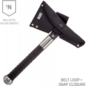 Tomahawk SOG Voodoo Hawk Mini Satin, otel 3Cr13MoV, muchie 70 mm - Img 16