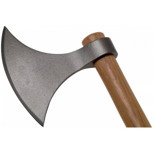 Topor Cold Steel Viking Battle Axe CS-90WVBB cu cap din otel carbon 1055 - Img 2