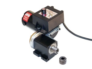 Unitate Cap ax cu piulita ER-16 si motor, pentru strung/freza Sherline - Img 1