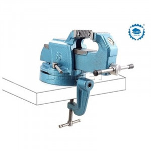 1256-63M Menghina portabila cu baza rotativa Bison 63mm - Img 2