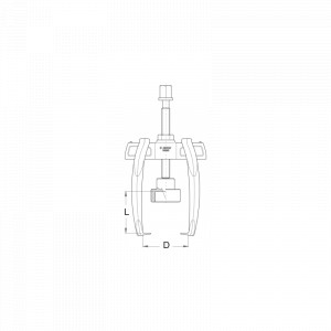 1626/2 Extractor de rulmenti si set de montare Campagnolo, Unior - Img 3