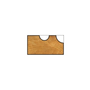 3967000 Freza semirotunda pentru lemn,diametru taiere ˜ 12,7 mm, Wolfcraft - Img 4