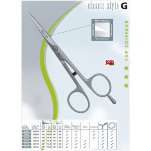 55711 Foarfeca pentru frizerie/coafura, Clasic Style, Kretzer - Img 2