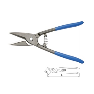 609334 Foarfeca de tabla tip berlina, 250 mm, 569R 7P, Unior - Img 3