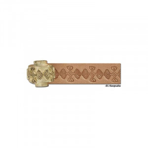 8092-01 Rola scula cu rola embosat pielarie Crafttool Pro - Img 1