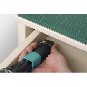Adaptor cu cot 90° Wolfcraft 153mm, pentru gaurit si insurubat, Wolfcraft - Img 5