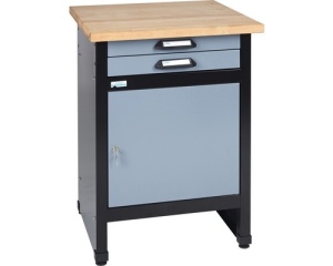 Banc de lucru 600mm, cu 1 usa si 2 sertare - Img 1