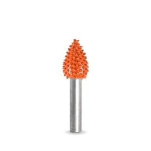 Biax sculptura lemn SABURR - Cap forma flacara 1/2" X 3/4" - Img 3