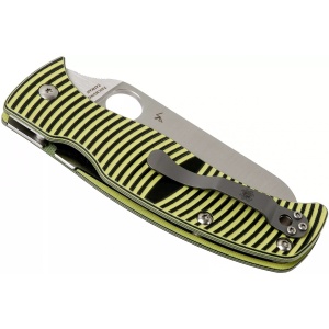 Briceag Caribbean™ G-10 Negru/Galben Sheepfoot, Spyderco - Img 5