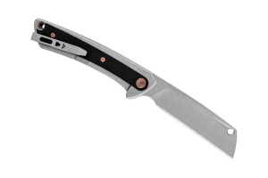 Briceag de buzunar Buck HiLine 0263GYS-B, otel D2, maner G10 si aluminiu, flipper - Img 2
