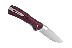 Briceag de buzunar Buck Vantage Avid Mare 0346RWS-B, otel 420HC, maner lemn Dymondwood - Img 3
