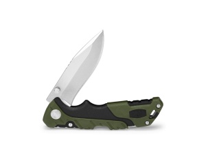Briceag de vanatoare Buck Pursuit Small 0661GRS-B, otel 420HC, maner Versaflex verde, Lockback - Img 4