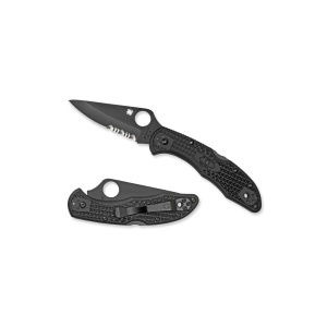 Briceag Delica® 4 FRN negru/lama neagra, Spyderco - Img 8