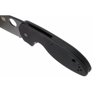 Briceag Efficient™ G-10 negru/lama neagra, Spyderco - Img 7