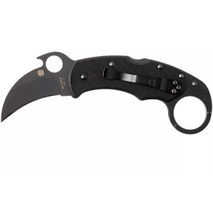 Briceag Karahawk™ G-10 All negru, Spyderco - Img 1