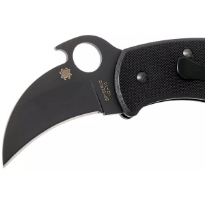 Briceag Karahawk™ G-10 All negru, Spyderco - Img 2