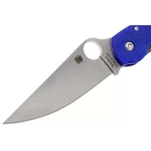 Briceag Military™ Model G-10 Dark Blue CPM S110V, Spyderco - Img 2