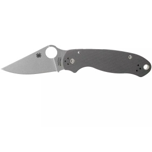 Briceag Para™ 3 G-10 Dark Gray Maxamet, Spyderco