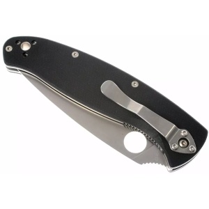 Briceag Resilience™ G-10 Black, Spyderco - Img 2