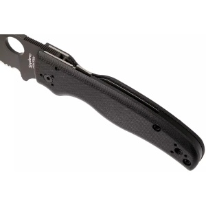 Briceag Shaman™ G-10 negru / lama neagra, Spyderco - Img 11
