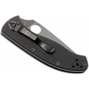 Briceag Tenacious™ G-10 negru / lama neagra, Spyderco - Img 11