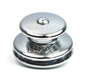 Buton superior cromat Heavy Duty pentru sisteme de fixare LOXX