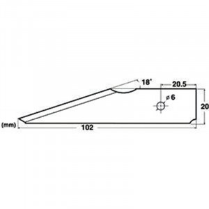 BVM-21P Lama inox pentru cutter utilitar, NT Cutter - Img 7