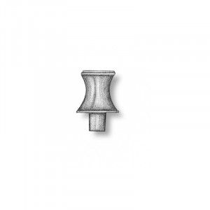Cabestan vertical din alama, 12mm, Amati - Img 2