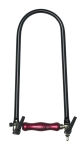 Cadru traforaj profesional pentru lemn de esenta moale cu sistem de prindere cu arc, adancime 500mm, Pebaro