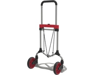 Carucior transport cu platforma pliabil Cargo Point max. 90kg, H 980mm, din aluminiu si otel - Img 2